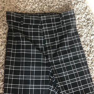 Garage plaid pants